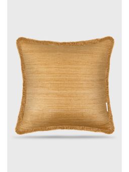 MiRooh - Gold Pure Tussar Silk Nirmal Cushion