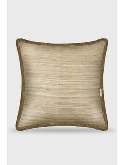 MiRooh - Bronze Pure Tussar Silk Nirmal Cushion