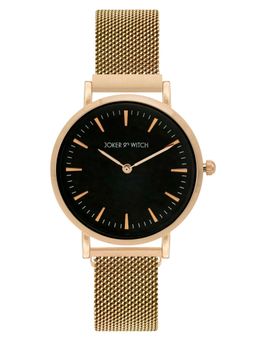 Joker and Witch - Black Stainless Steel Watch - AMWW421