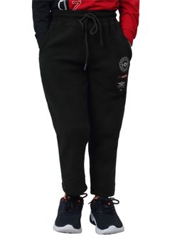 Cantabil - Boys Olive Solid Casual Trackpant