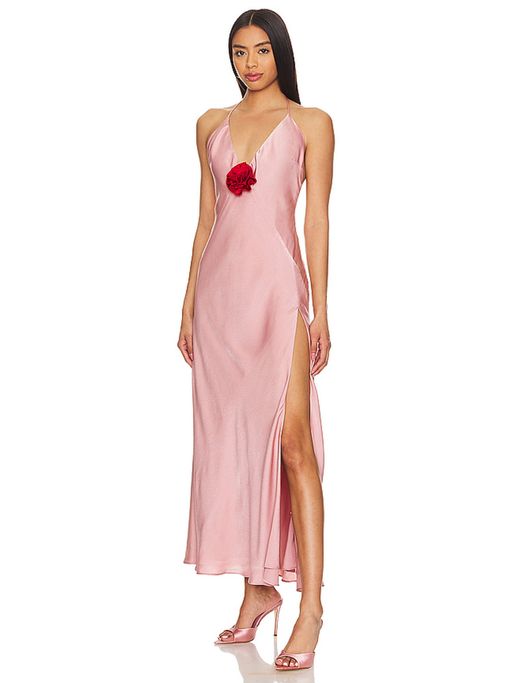 revolve long dress Michael Costello X Ale Gown light blue pleated maxi wedding sz S $258 or your prom night x REVOLVE Nolan Maxi Dress