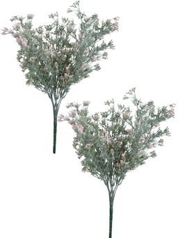 Tayhaa - Pink & Green 2 Pieces Filler Artificial Flowers