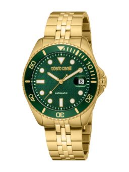 Roberto Cavalli - Men Vigore Green Dial Analog Watch - RC5G171M0095 (M)