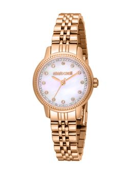 Roberto Cavalli - Women Eterea White Dial Analog Watch - RC5L142M0065 (M)