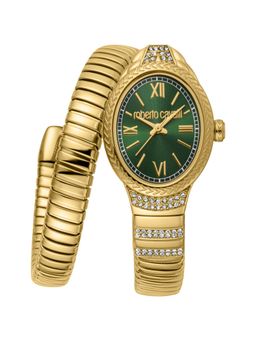 Roberto Cavalli - Women Nirvana Green Dial Analog Watch - RC5L151M0045 (M)