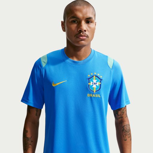 Brazil Academy Pro - Men's Nike Dri-FIT Football Short-Sleeve Knit Top