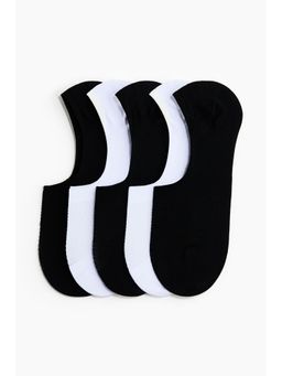 H&M - Men Black 5-Pack Sports Socks With Drymove
