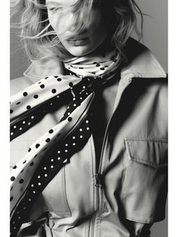 H&M - Women White Printed Scarf