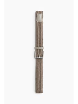 H&M - Men Green Elasticated Fabric Belt