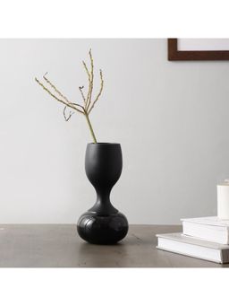 De Maison Decor - Chalice Black Enamel Vase