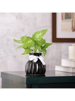 De Maison Decor - Black Wavecera Vase Small