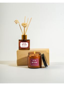 Rad Living - Raat Bloom - Candle With Reed Diffuser