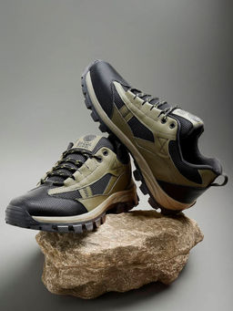 Bacca Bucci - FOREST Low-Top Olive Trekking Boots for Men