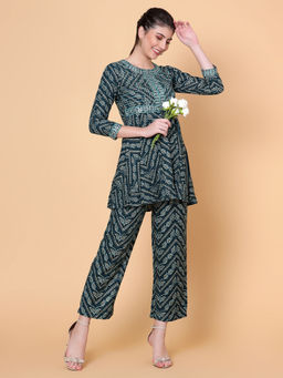 Bani Women - Womens Co-Ord - Navy Blue (Set of 2)