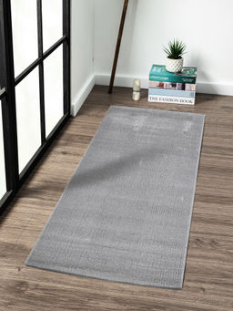 OBSESSIONS - Solid Polyester Grey Runner