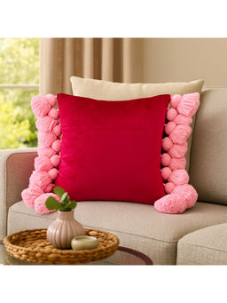 THROW PILLOW - Sumptuous Red Velvet Cushion Cover