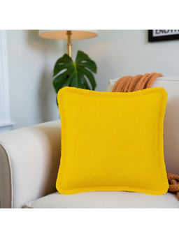 THROW PILLOW - Golden Sun Fringe Cushion Cover