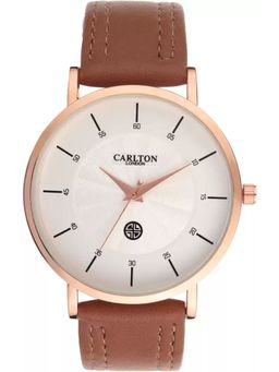 Carlton London - Analog Watch - White