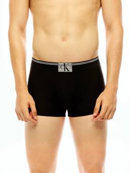 Calvin Klein - Black Solid Low Rise Trunk