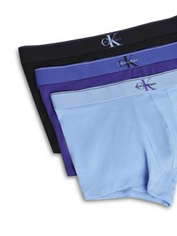 Calvin Klein - Multicolor Solid Low Rise Trunks (Pack of 3)