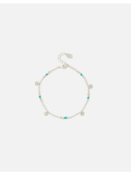Accessorize London - Silver Minimal Anklet