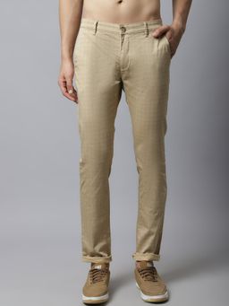 Cantabil - Men Khaki Trouser