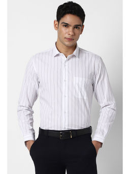 Peter England - Men White Slim Fit Shirt