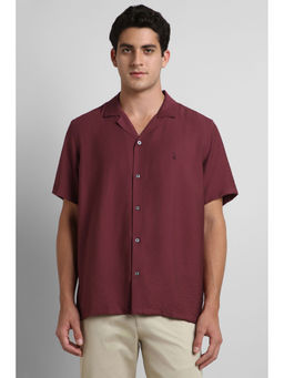 Simon Carter - Maroon Casual Shirt