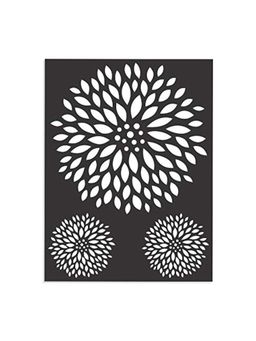 Little Birdie - Stencil Baroque