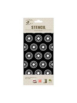 Little Birdie - Stencil Ethnic Circles