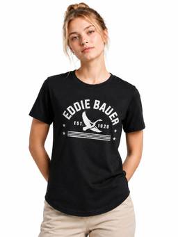 Eddie Bauer - Women's 1920 Black Tshirt