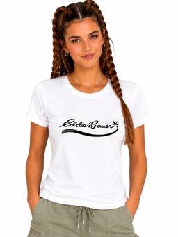 Eddie Bauer - Women's White Tshirt