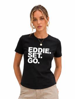 Eddie Bauer - Women's Black Set Go Tshirt