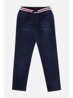 Allen Solly - Boys Navy Jogger Fit Jeans