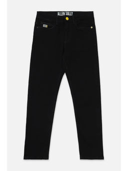 Allen Solly Junior - Boys Black Slim Fit Jeans