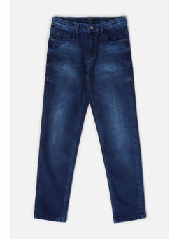 Allen Solly Junior - Boys Navy Slim Fit Jeans