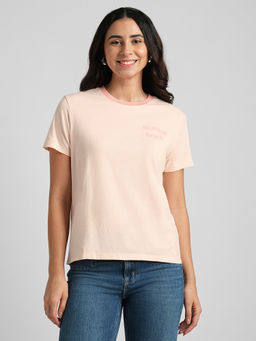 American Eagle - Ae Everyday Graphic T-Shirt Peach