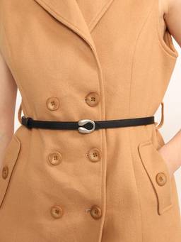 Kazo - Women Black Aegis Belt