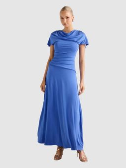 Forever New - Blue Gemini Jersey Maxi Dress