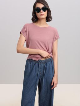 VERO MODA - Dusty Pink T-Shirt