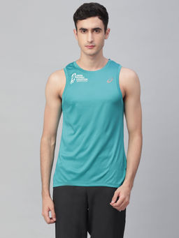 ASICS - Singlet Blue Casual T-Shirt