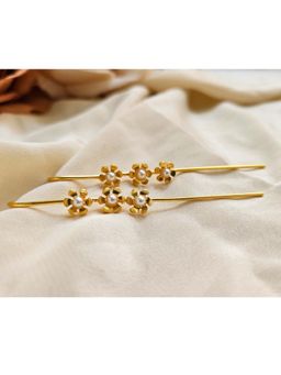 Viana Jewels - Pearl Flower Ear Cuff