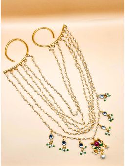 Viana Jewels - Gold Pearls Hair Sahara