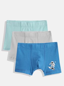 mackly - Multi-Color Printed Boys Boxers (Pack of 3)
