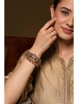 Biba - Women Multicolor Brass Kada