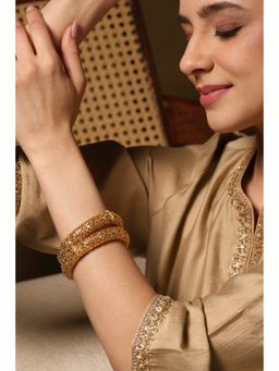 Biba - Women Gold Brass Kada