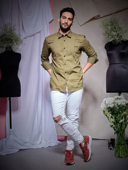 Echke - Khaki Zara Shirt