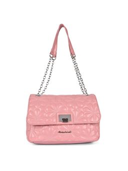 Marina Galanti - Oragami Wish Pink Soft One Size Flap Bag