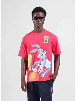The Indian Garage Co - Pink Graphic T-Shirt