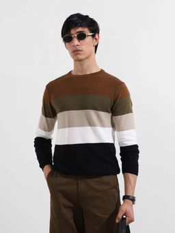 The Indian Garage Co - Multi-Color Colorblock T-Shirt